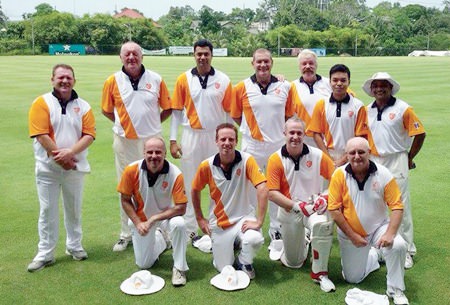 Pattaya Cricket Club on tour in Phuket.