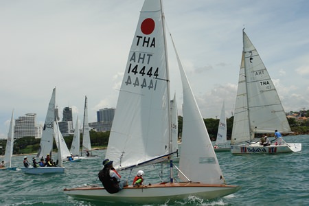 Boats of all shapes and sizes manned by crews spanning many generations attended the world record attempt.
