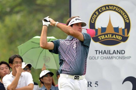 Bubba Watson of the USA will be one of the many big names appearing at the Dec. 11-14 tournament. (Photo/Thailand Golf Championship)