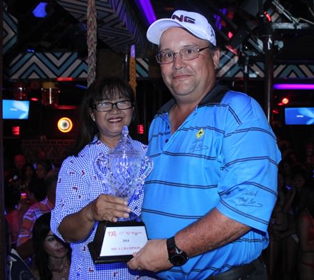 Rick Kaban (right) - A Flight winner.