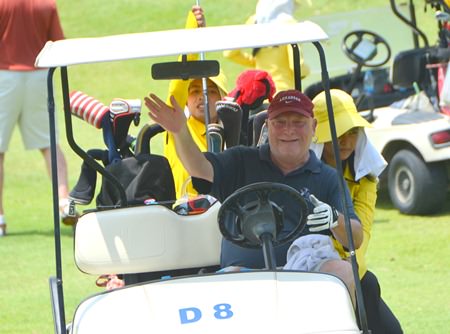 ‘Look ma, no hands!’ – maybe one Ceasar too many.