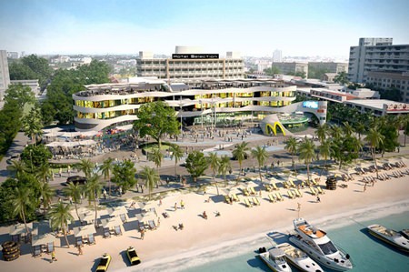The Bay retail project will offer a new beachfront shopping and entertainment option for Pattaya tourists and residents.