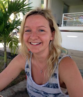 Oxford graduate Lauren Dingsdale - one of the first ever students at Garden International School!