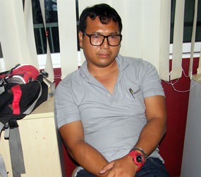 Suthee Noppasit awaits his fate after driving drunk and running a police checkpoint.