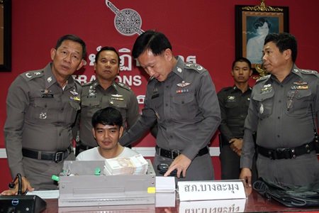 Chaiyapruek Hunswad admitted to stealing about 2 million baht from an ATM he was supposed to fill as part of his job.