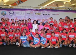 Thirty-five Pattaya cyclists will trek 800 kilometers to Loei Province Nov. 28 - Dec. 3 to celebrate HM the King’s 87th birthday.