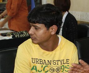 An Indian tourist identified only as Anurag has been detained for losing control of a rented jet ski and injuring two swimmers.