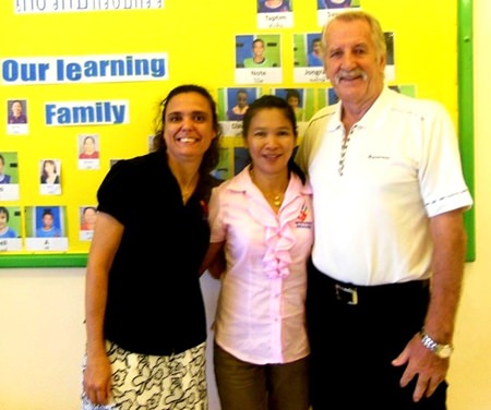 Margaret and Pai are happy - and why not?