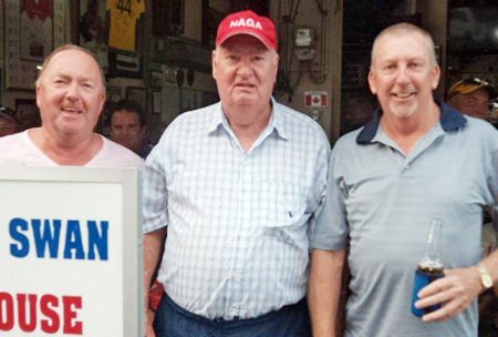 Left-right: J.J. Harney, Bernie McCart and Mike Quill.
