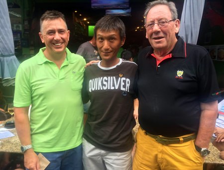 Mark Venning, Ken Aihara & Bryan Carroll.