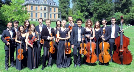 ZHdK Strings chamber ensemble.