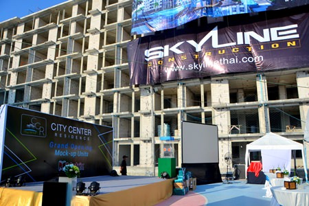 The 630-unit development is already 40% complete.