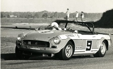Australia’s fastest “works” MGB in 1971.