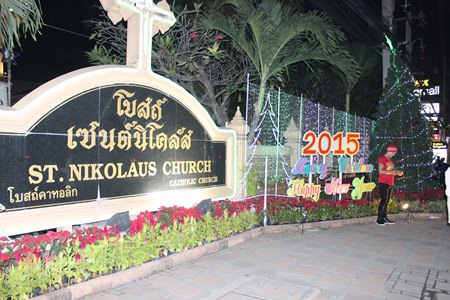 St. Nikolaus Church hosted a Christmas Eve Mass for more than 300 faithful.