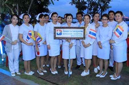 Bangkok Pattaya Hospital is well-represented at the ceremony.