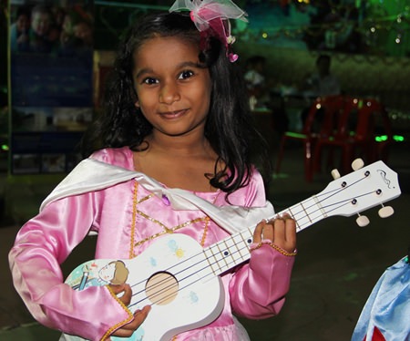 One of the musicians.