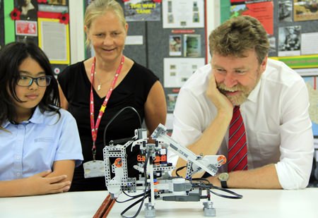 Checking out what Regents’ kids are capable of.