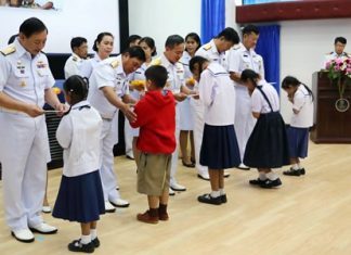 Navy grants 345,000 in scholarships Admiral Pichan Dhiranetra, commander-in-chief of the Royal Thai Fleet, presided over the Dec. 19 presentation of scholarships to children of navy families to mark the 91st anniversary of the Royal Thai Fleet.