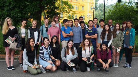 The group was made up of year 10 & 11 students.