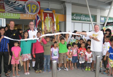 This year over 500 items were rung up and nearly 47,000 baht was spent, with plenty of happy faces on all the kids.