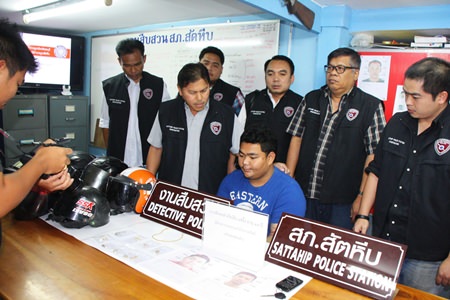 Sattahip police were none to happy with Peerapong Sae-ueng, who said he chose to move his bag snatch gang to Sattahip because he viewed district police as incompetent.