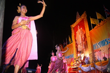 Traditional Thai dancers perform at last year’s gala event at Bali Hai.
