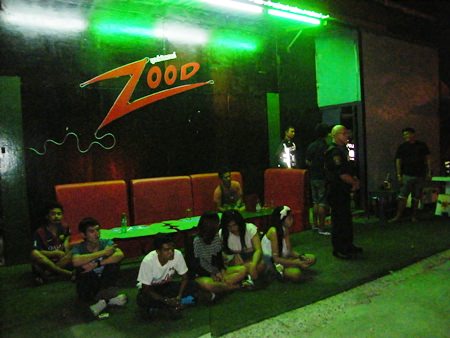 Police averted a teenage gang war, catching 130 underage drinkers from in and around the Zood pub.