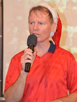 MC Ren Lexander welcomes everyone to the PCEC’s annual Christmas Program.