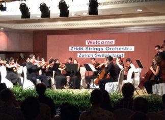 This concert was given by the internationally-known ZHdK Strings, a highly talented and dynamic young string ensemble from Switzerland which includes some of the most gifted graduates from Zurich University of the Arts.