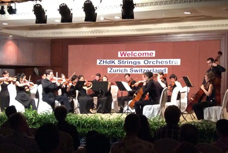 This concert was given by the internationally-known ZHdK Strings, a highly talented and dynamic young string ensemble from Switzerland which includes some of the most gifted graduates from Zurich University of the Arts.