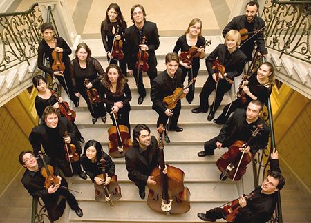 The members of this string ensemble all live in Switzerland and represent sixteen different nationalities - including Thailand.