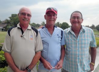 Left to right: John Anderson, Russell Calcutt and Stuart Rifkin.
