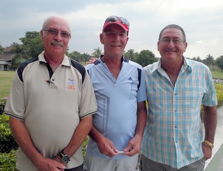 Left to right: John Anderson, Russell Calcutt and Stuart Rifkin.