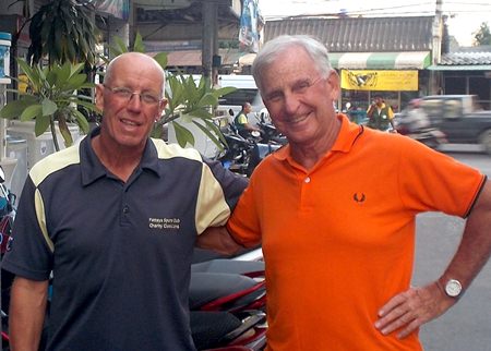 John Davis (left) and J.C. Lhoste.