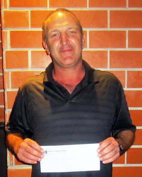 B Flight winner Rob Browne.