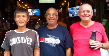 Wednesday’s top three: Kenny, Freddie and Robbie, the new boy band.