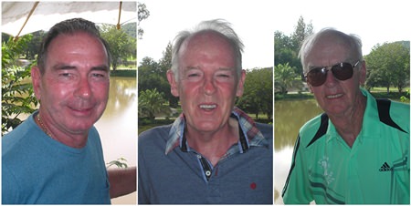 Andy Oz, Gerry Cooke & Jerry McCarthy.