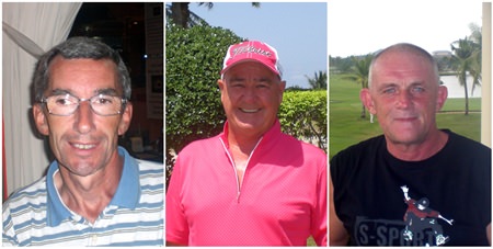 Nick Thomas, Noel Pittard & Niall Cronin.