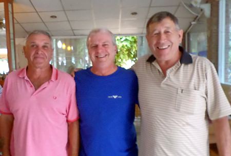 Peter, Sel Wegner and Gary Ritchie.