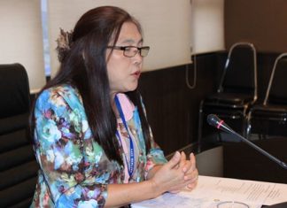 ‘Pattaya Color Run’ to raise funds for Rotary Club of Jomtien-Pattaya Onwara Korapin, Director of the Office of Tourism Promotion of Pattaya presided over a preparatory meeting for the Pattaya Colour Run 2015.