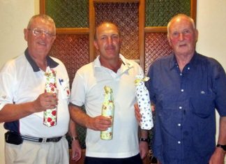 Boxing Day winners (L-R): Dick Warberg, Rob Brown and John Marritt.