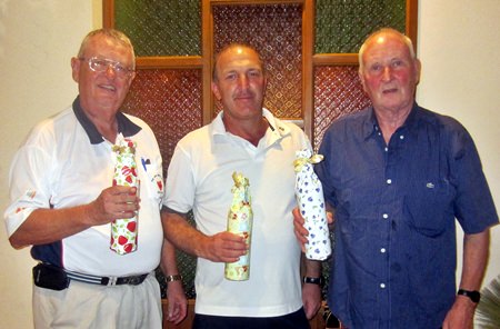 Boxing Day winners (L-R): Dick Warberg, Rob Brown and John Marritt.