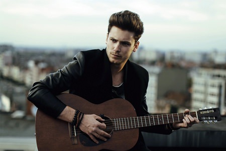 Swiss singer-songwriter Bastian Baker.