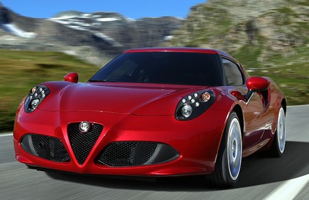  Alfa Romeo 4C.