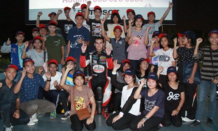 It’s not every day you get to meet a world champion.