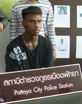 Supachai Saladaeng has been arrested for assaulting a Swiss tourist.