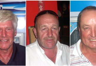 (Left to right) Peter McGinty, Brendon McEvoy & Neil Wilkinson.