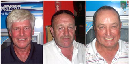 (Left to right) Peter McGinty, Brendon McEvoy & Neil Wilkinson.