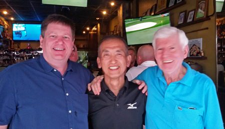 Dave, Yuzuru & Alfie.