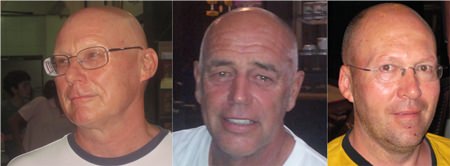 Bruce Kusyk, Adrian Cook & Stephen Lewis.